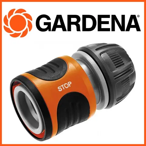 Конектор з акавастопом Gardena 1/2" (18213-29) — Photo 3