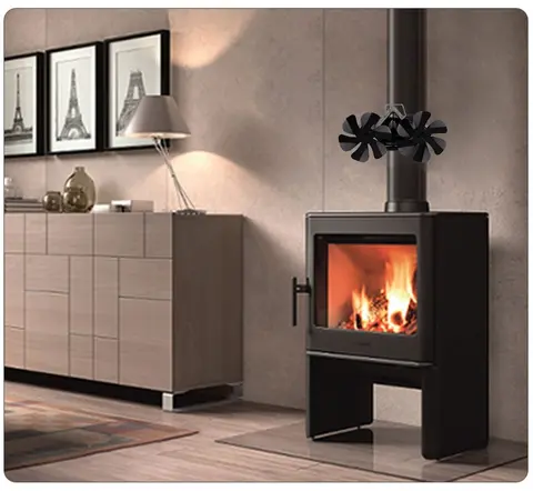 Вентилятор на теплову енергію Ecofan Canada DUO Plum (на трубу димоходу) — Photo 10