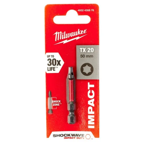 Milwaukee Біта TX20 - 50мм (1шт) (4932430876) — Photo 3