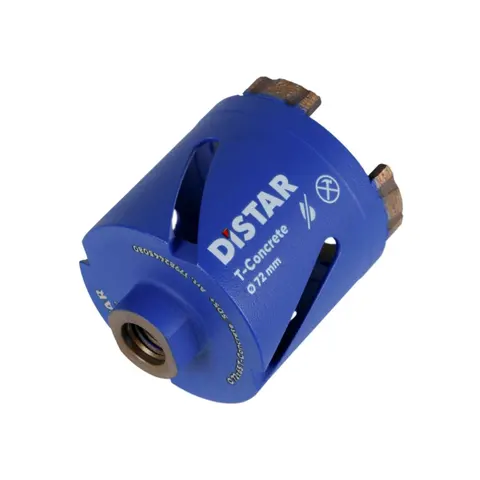 DISTAR Коронка по бетону 72x65 мм, M16 T-Concrete без перехідника (17984445080) — Photo 5
