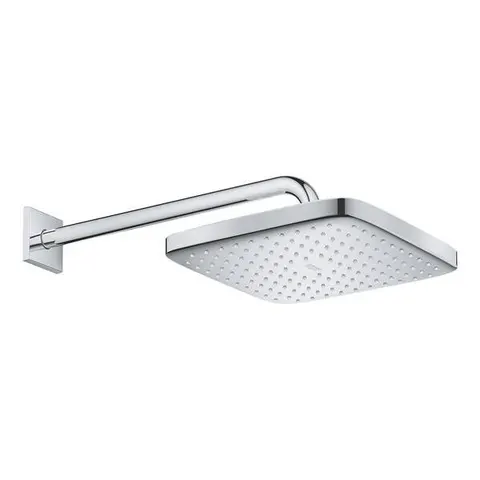 GROHE Верхній душ з тримачем Tempesta Cube 380 мм/250х250 мм (26687000) — Photo 2