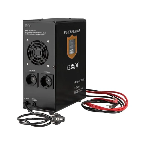 Перетворювач (інвертор) напруги (аналог VOLT Polska) Kemot PROsinus 1000 (700W) (URZ3410) — Photo 4