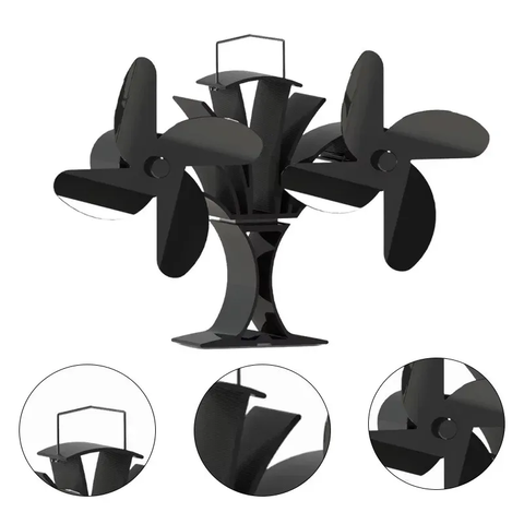 Вентилятор на теплову енергію Ecofan Canada LOTUS DUO — Photo 14
