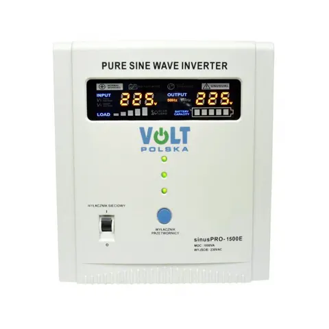 Перетворювач (інвертор) напруги VOLT POLSKA SinusPRO 1500E (1000W) (3SP091512E) — Photo 4