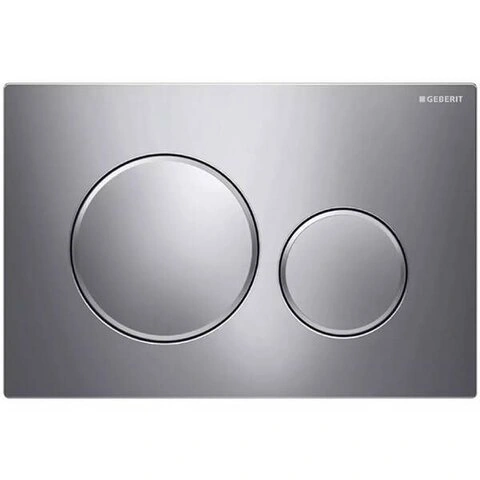 Кнопка для інсталяції "Geberit" Sigma 20 хром гянець/хром мат (115.882.KH.1) — Photo 2
