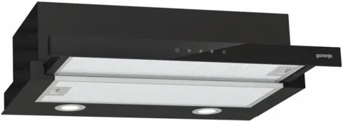 Витяжка кухонна Gorenje телескопічна 60см, 350м3/г, чорна (TH64E3BG) — Photo 7