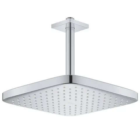 GROHE Верхній душ з тримачем до стелі Tempesta Cube 250 мм/193 мм (26688000) — Photo 2