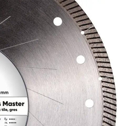 Коло алмазне відрізне для терасного керамограніта Distar 230x22,23/H Gres Master (81120528026) — Photo 7