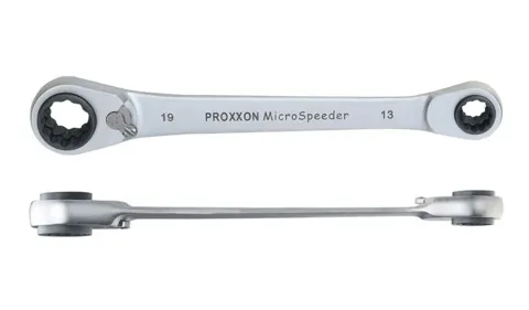 Proxxon Ключ MicroSpeeder 4-в-1 з перемикачем, 10-13 мм/17-19 мм (23236) — Photo 3