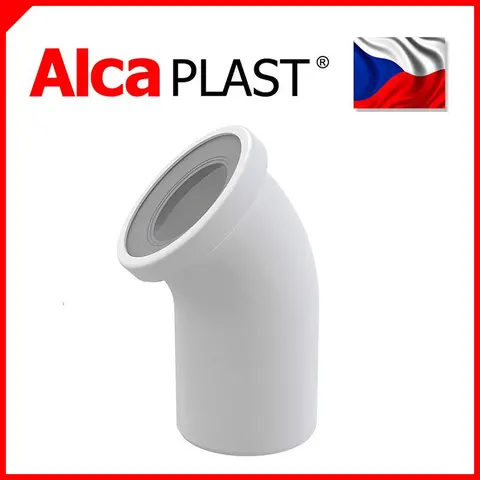 Коліно для унітазу Alca Drain 45° (А90-45) — Photo 3