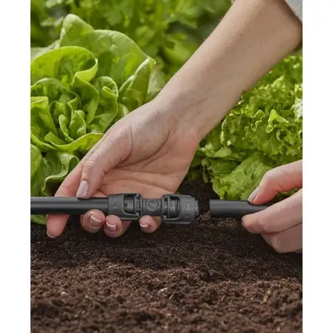 З'єднувач прямої Gardena Micro-Drip System Quick&Easy для шлангів 13 мм, 3 шт (13203-20) — Photo 7