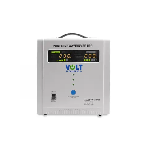Перетворювач (інвертор) напруги VOLT POLSKA SinusPRO 2000 E (1200W) (12V/20A) (3SP092012E) — Photo 6