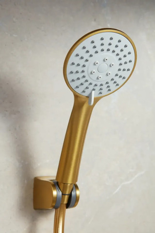 Точковий душ (лійка) KFA ARMATURA MOZA BRUSHED GOLD 841-220-31 золото — Photo 8