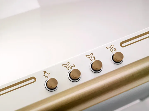 Витяжка кухонна Electrolux Rococo купольна 60см, 420м3/г, шампань (EFC226V) — Photo 7