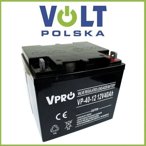 Аккумулятор AGM VRLA VOLT Polska VPRO 12V — Photo 4