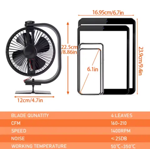 Вентилятор теплової енергії Ecofan Canada HANGER 4 — Photo 8