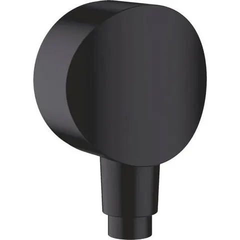 Hansgrohe Шлангове під'єднання FixFit круг, ЧОРНИЙ матовий (26453670) — Photo 2
