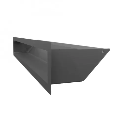 Камінна решітка KRATKI LUFT графітова 9x60 (LUFT/9/60/45S/G) — Photo 6