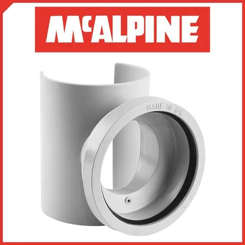 Врізання в трубу McALPINE 110/110мм MPSOB-110 — Photo 5