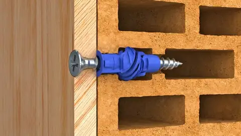 Дюбель універсальний із шурупом RAWLPLUG 4ALL (1шт.) PZ2 — Photo 8
