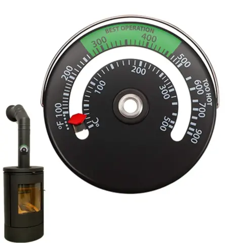 Термометр димоходу магнітний Ecofan 0-500 ° С (100-900 ° F) — Photo 7