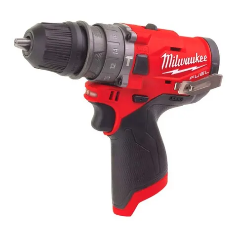 Milwaukee Акумуляторний дриль-шурупокрут з ударом М12, 37Нм, + HD кейс (M12 FPDX-0) (4933464135) — Photo 2