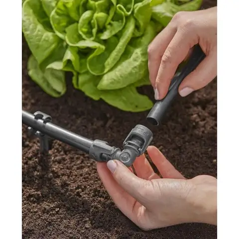 З'єднувач L-подібний Gardena Micro-Drip System Quick & Easy для шлангів 13 мм, 2 шт (13202-20) — Photo 7