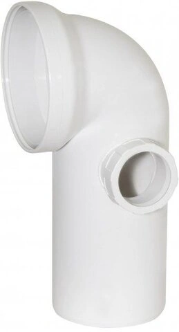 Коліно для унітазу 90° SANIT з відведенням 40/50 — Photo 3
