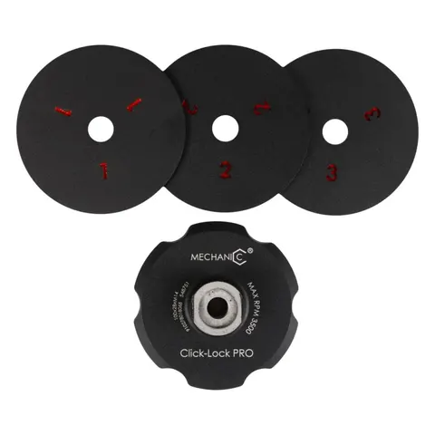 Тримач магнітний алюмінієвий для полірувальних кіл Mechanic Click-Lock PRO 100*M14 (910278018068) — Photo 8