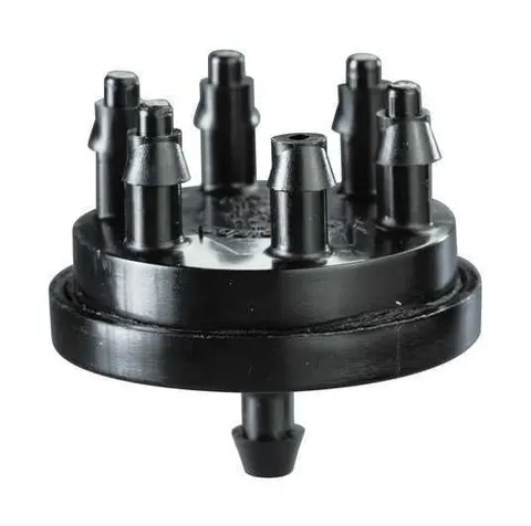 Rain Bird Колектор з 6 виходами 1/4" (4-6,35мм), з компенсацією тиску 3.79л/год (XB-10-6) — Photo 4