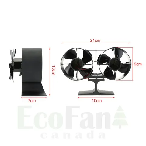 Вентилятор на теплову енергію Ecofan Canada DUO — Photo 16