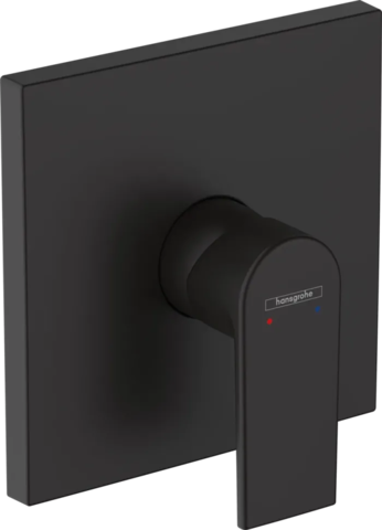 Hansgrohe Змішувач Vernis Shape вбудований для ванни/душу 2 положення, для IBOX, чорний матовий (71468670) — Photo 2