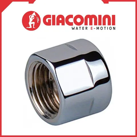 Перехідник хромований 1/2"x16 GIACOMINI (T177X010) — Photo 4