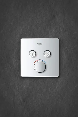 Термостат прихованого монтажу з двома кнопками управління Grohe Grohtherm SmartControl (29124000) — Photo 7