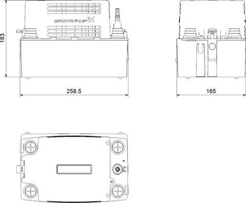 Насос для відкачування конденсату Grundfos CONLIFT1 (97936156) — Photo 4