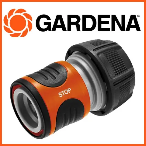 Конектор з акавастопом Gardena 3/4" (18214-29) — Photo 3