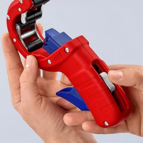Труборіз для каналізаційних труб Ø32/40/50мм KNIPEX 90 23 01 BK — Photo 28