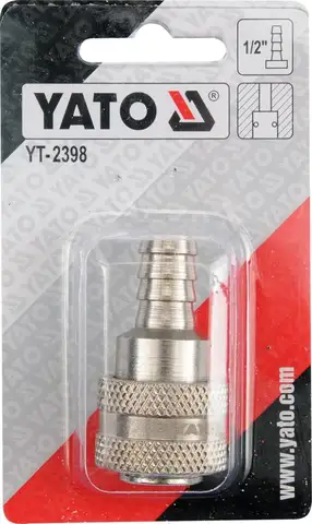 Швидке з'єднання-наконечник для шлангу YATO (YT-2398) 10мм — Photo 1