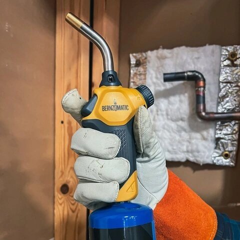 Газовий пальник Bernzomatic FlameCommander™ Torch (TS3700T) 1" — Photo 33