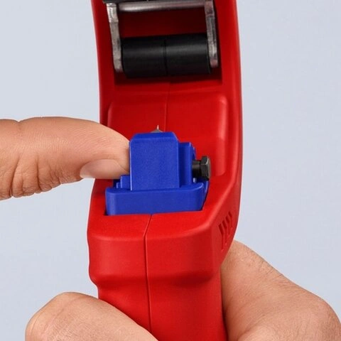 Труборіз для каналізаційних труб Ø32/40/50мм KNIPEX 90 23 01 BK — Photo 30