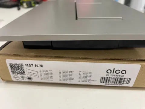 Кнопка для встановлення Alca Drain M57-NM NICKEL-мат — Photo 5