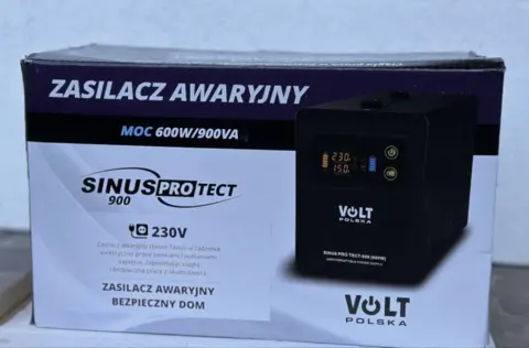 Перетворювач (інвертор) напруги VOLT Polska SINUS PROTECT-900E (600W) Black (3ST6009012) — Photo 3