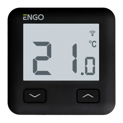 ENGO Кімнатний термостат з WIFI, 230В, чорний (E10-B) 932312901 — Photo 3