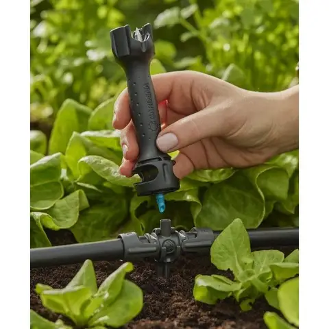 З'єднувач T-подібний для мікронасадок Gardena Micro-Drip System Quick & Easy для шлангів 13 мм, 5 шт (13206-20) — Photo 8