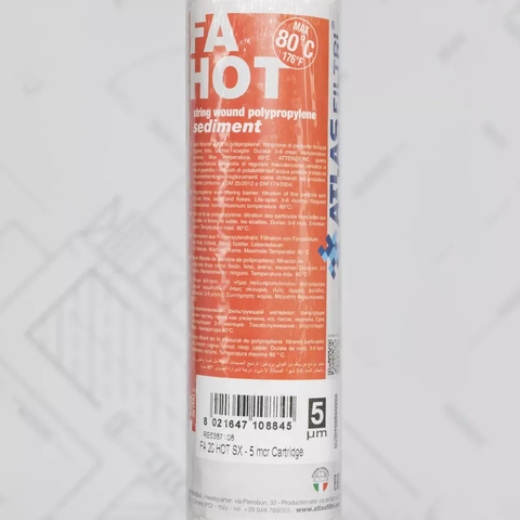 Картридж водяного фільтра Atlas Filtri FA HOT 20" SX 5 mcr (RE5387108) — Photo 4