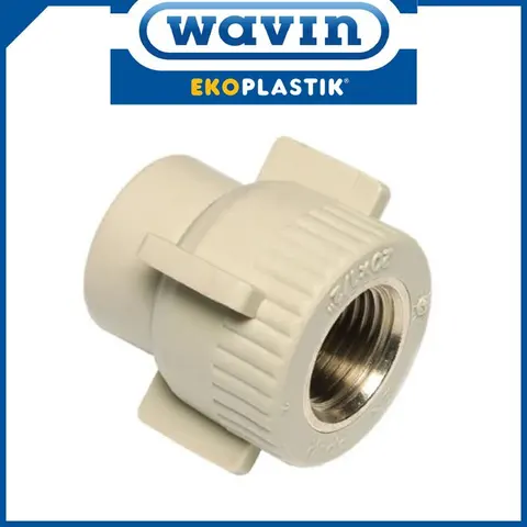 Перехід з внутрішнім різьбленням і хрестом Ekoplastik 20х1/2" — Photo 3