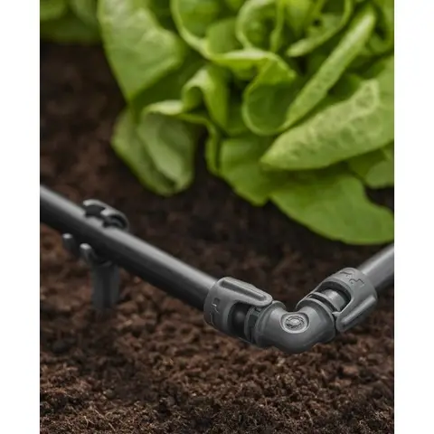 З'єднувач L-подібний Gardena Micro-Drip System Quick & Easy для шлангів 13 мм, 2 шт (13202-20) — Photo 6