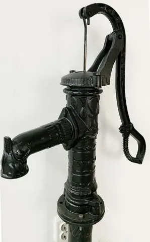 Насос ручний (помпа) Декор OMNIGENA ABISYNKA (чорний) 5/4" (32мм) — Photo 10