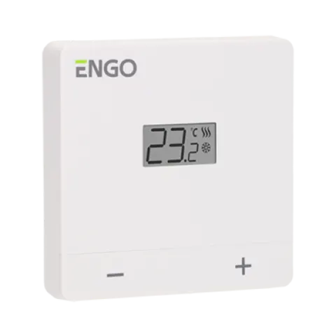 ENGO Кімнатний термостат добовий, 230В, білий (EASY-230W) — Photo 2