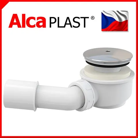 Сифон знижений для піддону Alca Drain A471CR-60 — Photo 5